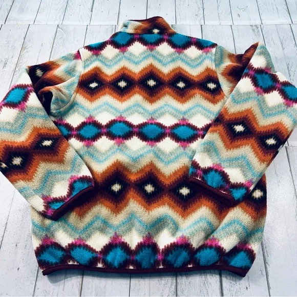 Patagonia Women's Lightweight Synchilla Snap-T Pullover Sz M - Picture 3 of 8